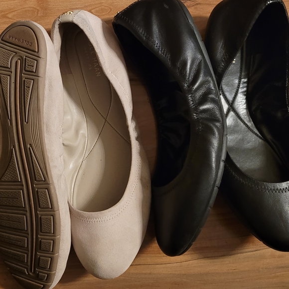 Cole Haan ballet slippers (2 pairs) sz 10B - Picture 2 of 10